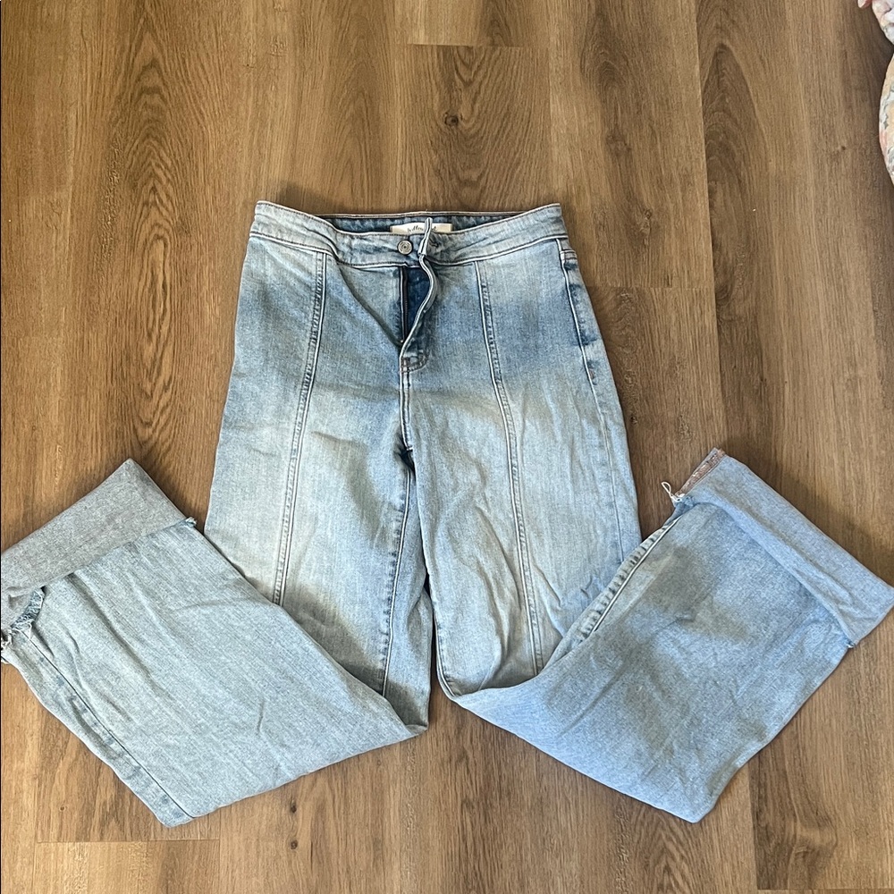Casual Light Blue Boyfriend Jeans